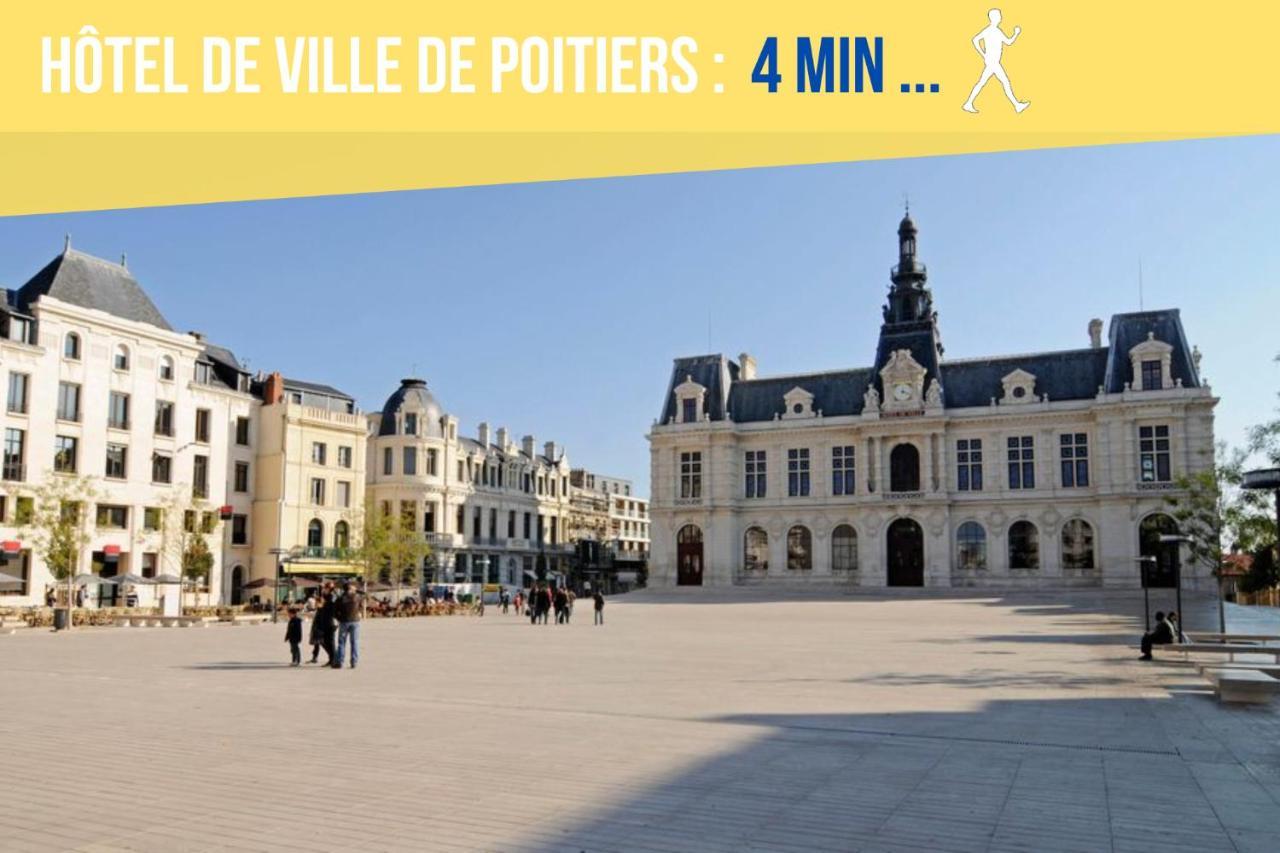 Beau-Jean, Un Cocon Sympa 5 Min A Pied Du Centre-Ville, Parking Prive, A 10 Min Du Chu Poitiers Exterior foto