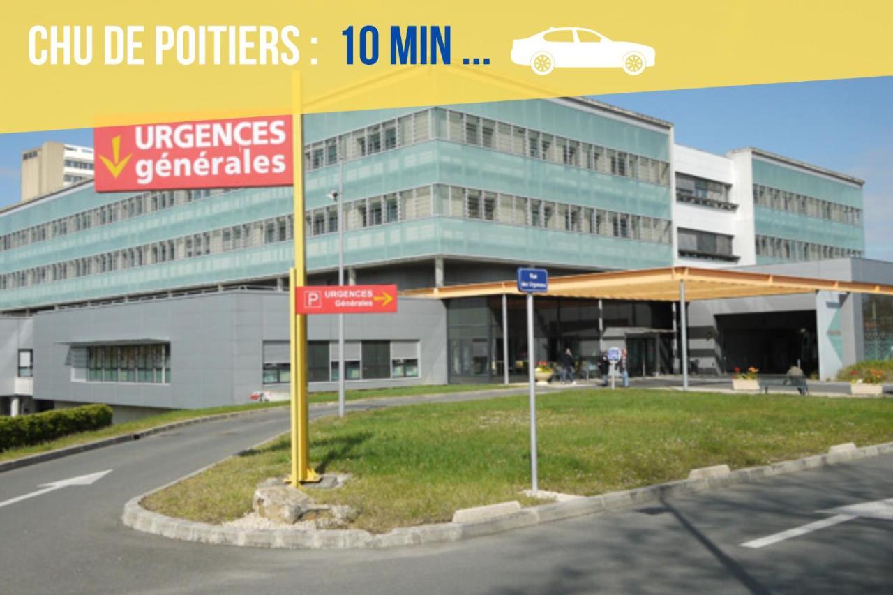 Beau-Jean, Un Cocon Sympa 5 Min A Pied Du Centre-Ville, Parking Prive, A 10 Min Du Chu Poitiers Exterior foto
