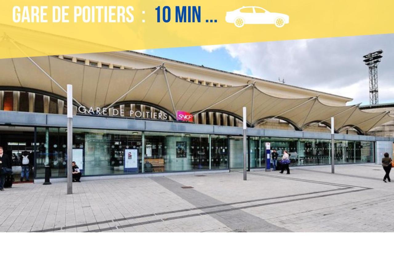 Beau-Jean, Un Cocon Sympa 5 Min A Pied Du Centre-Ville, Parking Prive, A 10 Min Du Chu Poitiers Exterior foto